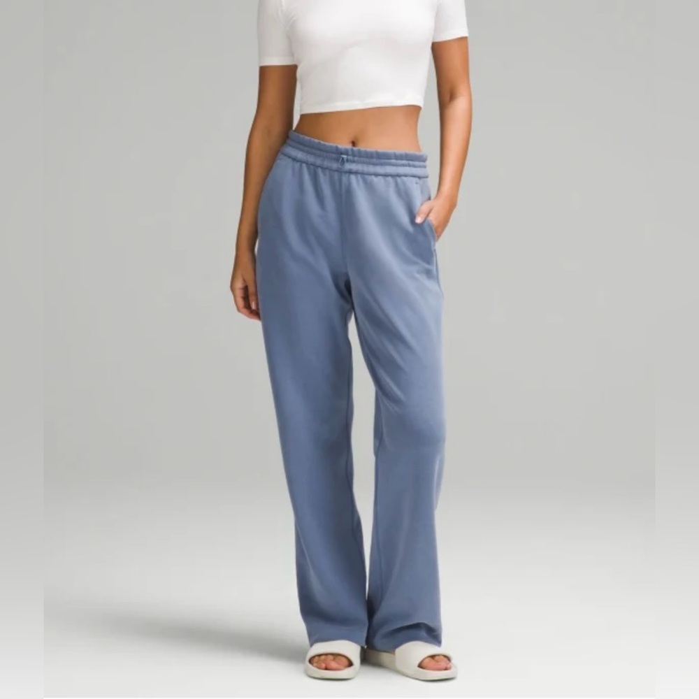 Blue Lululemon Softstreme Sweatpants